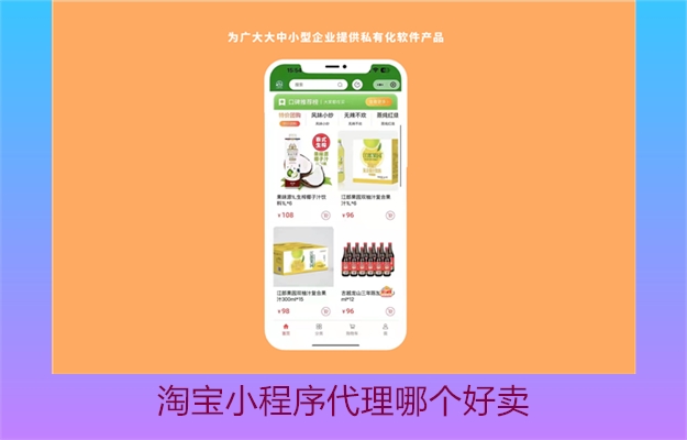 淘宝小程序代理哪个好卖(图2) 淘宝小程序代理哪个好卖2.jpg