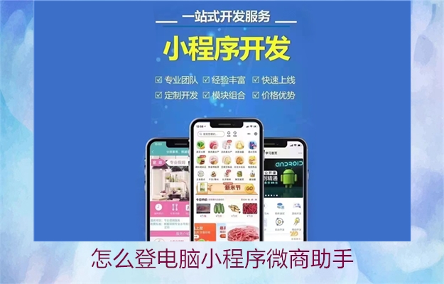 怎么登电脑小程序微商助手(图2) 怎么登电脑小程序微商助手2.jpg