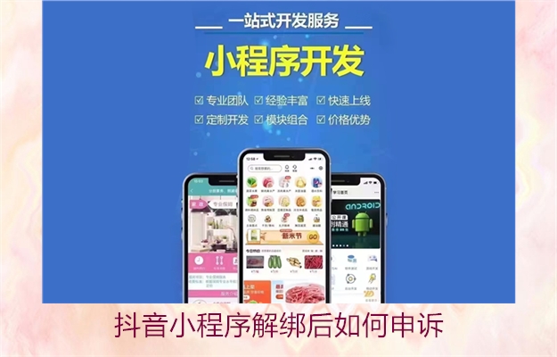 抖音小程序解绑后如何申诉(图2) 抖音小程序解绑后如何申诉2.jpg