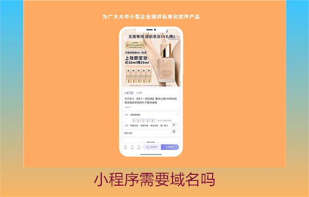 小程序需要域名吗(图3) 小程序需要域名吗3.jpg